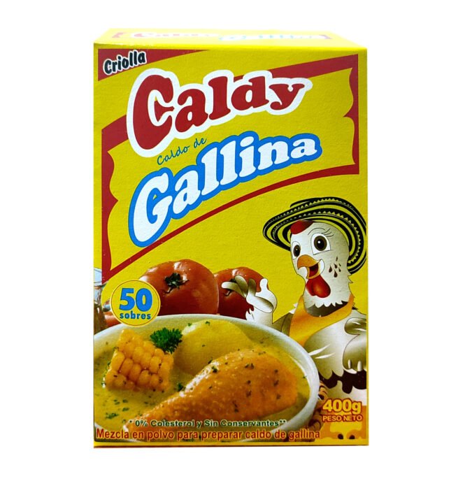 CALDO DE GALLINA CALDY GALLINA DESMENUZADO