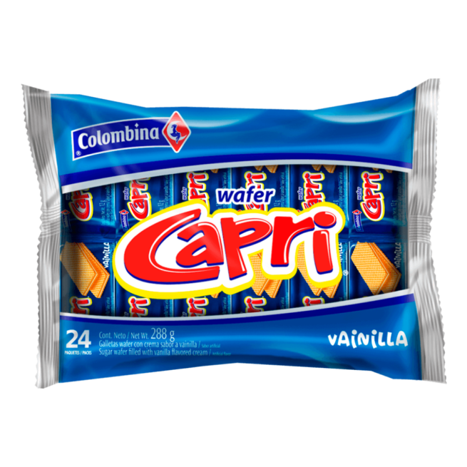 GALLETAS CAPRI VAINILLA