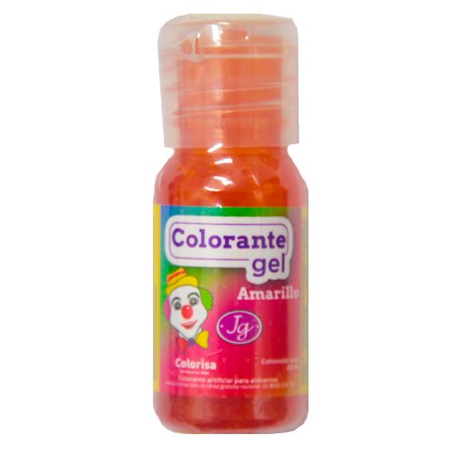 COLORANTE GEL JG AMARILLO