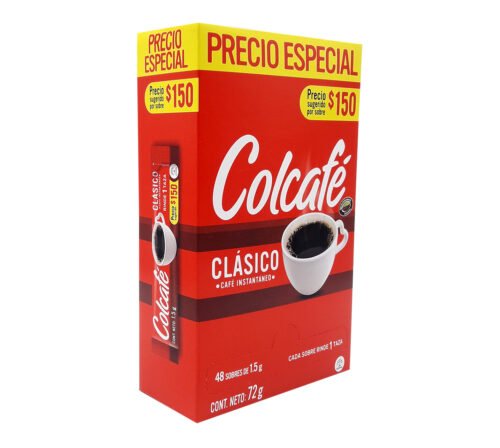 CAFÉ INSTANTANEO COLCAFE CLASICO SOBRES