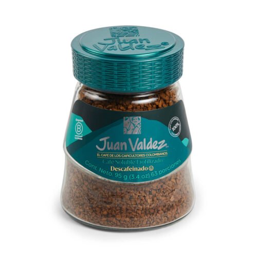 CAFÉ LIOFILIZADO JUAN VALDEZ  DESCAFEINADO