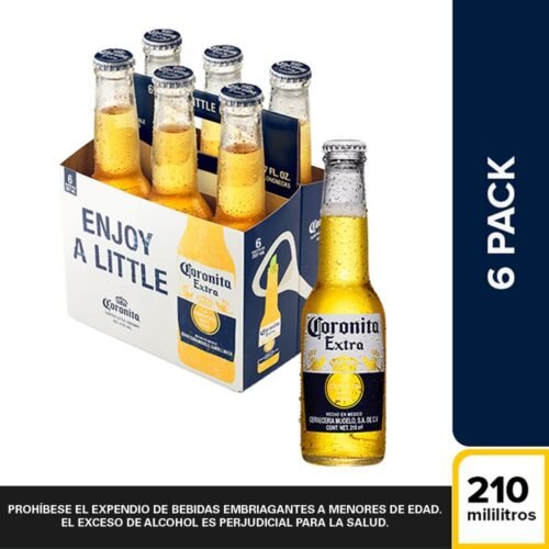 Cerveza Coronita 6X210cc NR