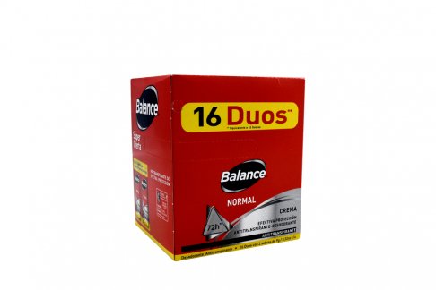 DESODORANTE BALANCE DUO SOBRES