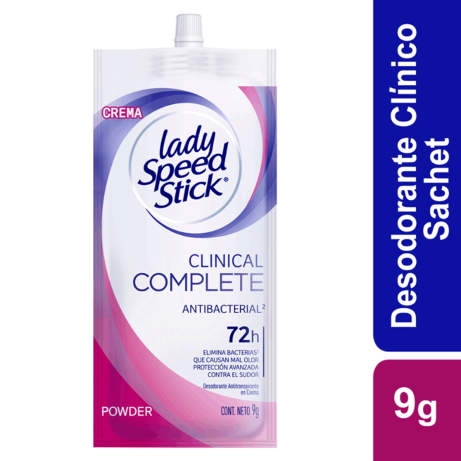 DESODORANTE LADY SPEED STICK CLINICAL PRACTITAPA