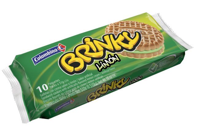 GALLETAS BRINKY LIMON