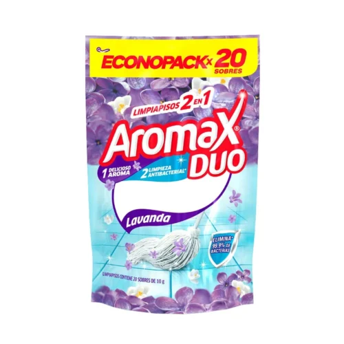 LIMPIAPISOS EN POLVO AROMAX 3 ACCIONES