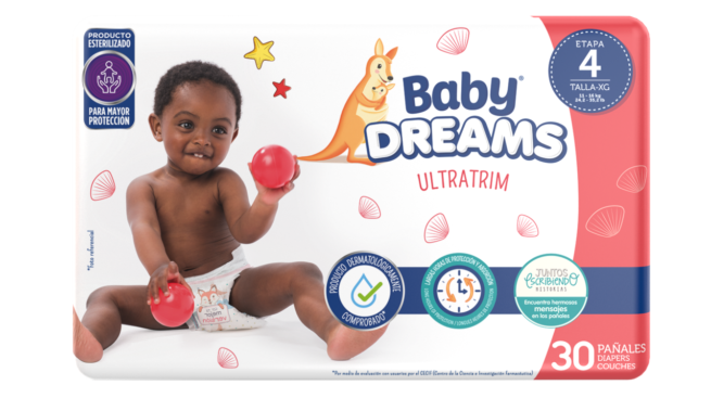 PAÑAL BABY DREAMS ETAPA 4