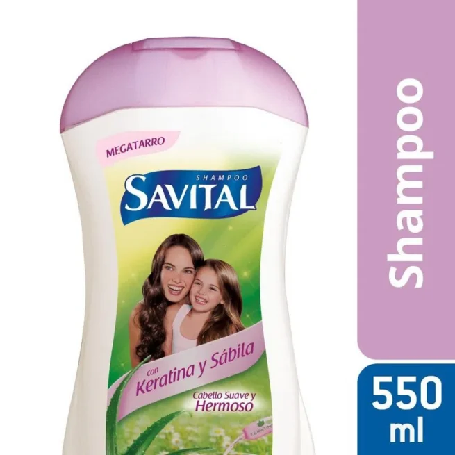 SHAMPOO SAVITAL KERATINA Y SABILA