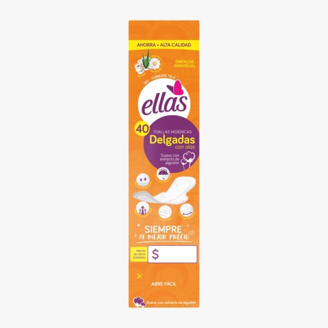TOALLAS HIGIENICAS ELLAS DIA