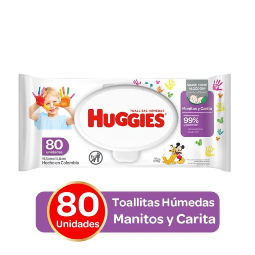TOALLITAS HUMEDAS HUGGIES MANIYCARITAS